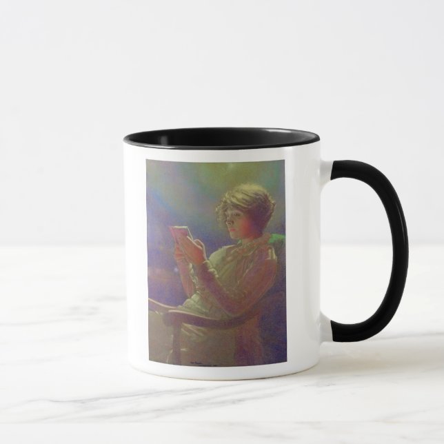 Woman Reading, 1921 Mug (Right)