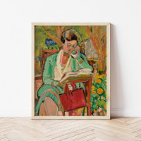 Woman Reading | George Leslie Hunter