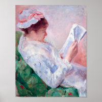 Woman Reading, Mary Cassatt