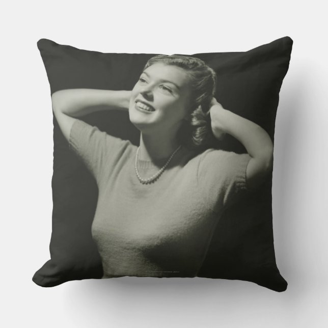 Woman Relaxing Cushion (Front)