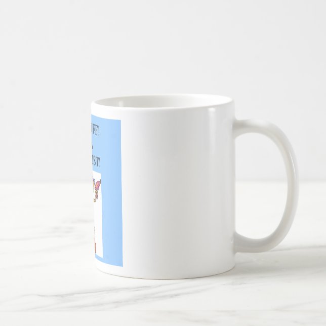 woman scientist coffee mug (Right)