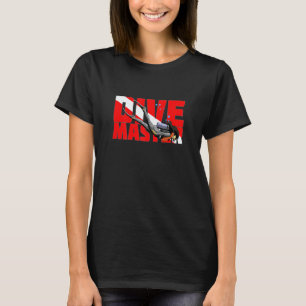 Woman Scuba Dive Master Diver Down Flag T-Shirt
