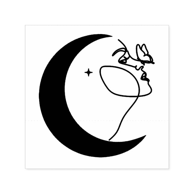 Woman Self-inking Stamp (Design)