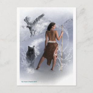 Woman Shaman Post Card