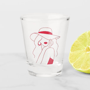 Woman Shot Glass