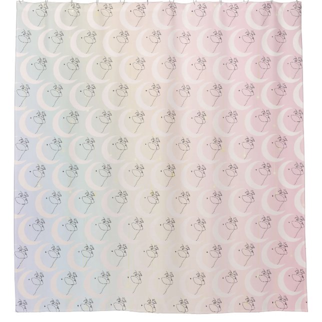 Woman Shower Curtain (Front)