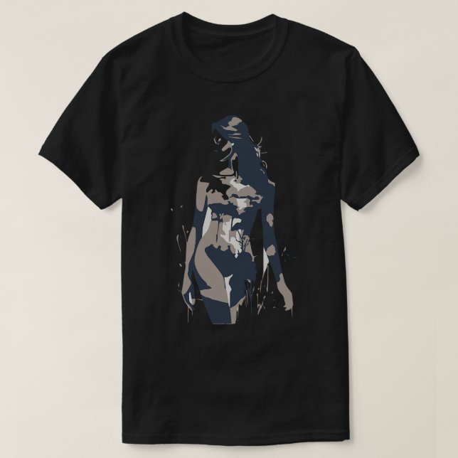 woman silhouette T-Shirt (Design Front)