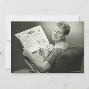 Woman Sitting in Chair