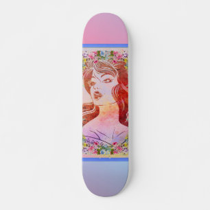 Woman Skateboard