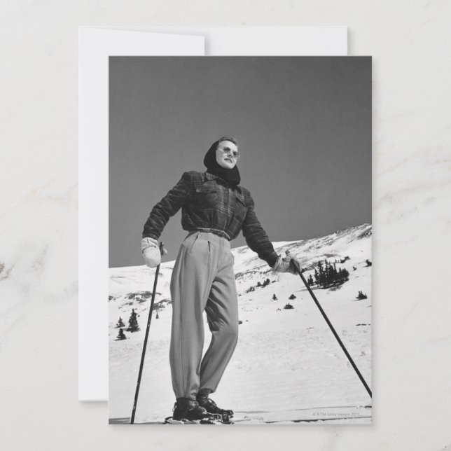 Woman Skier (Front)