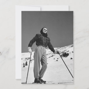 Woman Skier