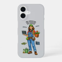 Woman Software Engineer Whose Hobby is Gardening
