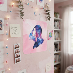Woman Square Sticker