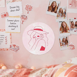 Woman Sticker