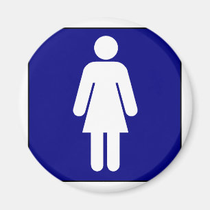 Woman Symbol Magnet