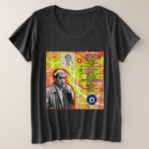 Woman T-Shirt Hippie Plus Size T-Shirt