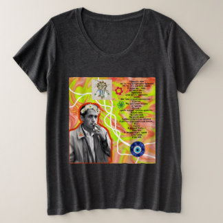 Woman T-Shirt Hippie Plus Size T-Shirt