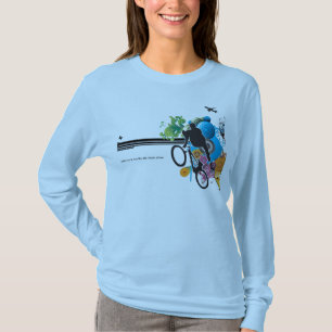 Woman T-shirt - make fun & live the life music