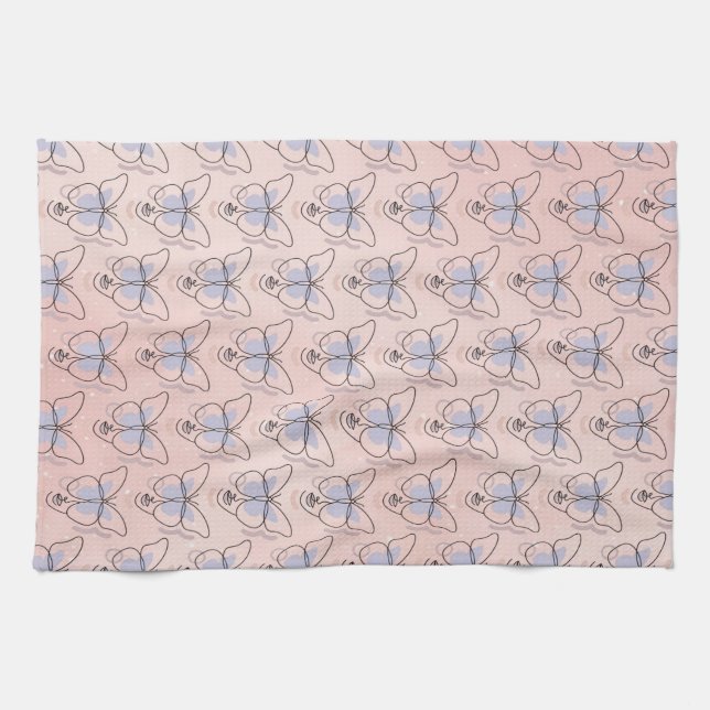 Woman Tea Towel (Horizontal)