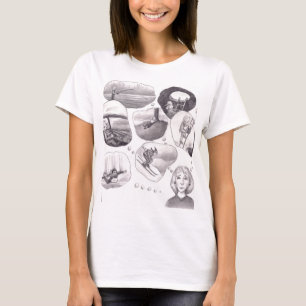 Woman Thinking of Her Living Various Ways Activiti T-Shirt
