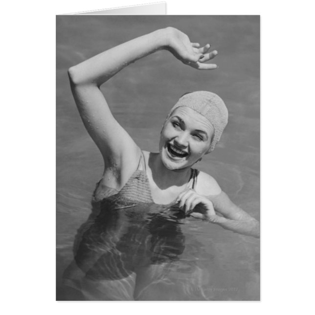 Woman Waving (Front)