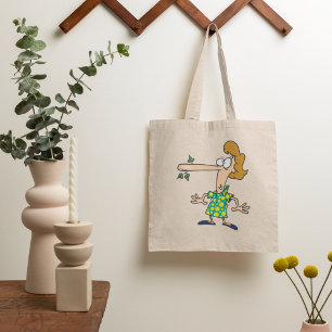 Woman Who Told Lies Tote Bag