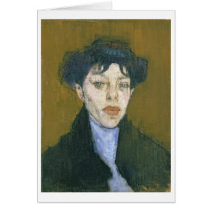 Woman with a Blue Scarf, c.1912 (oil on canvas)