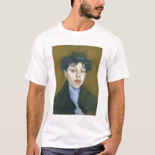 Woman with a Blue Scarf, c.1912 (oil on canvas) T-Shirt
