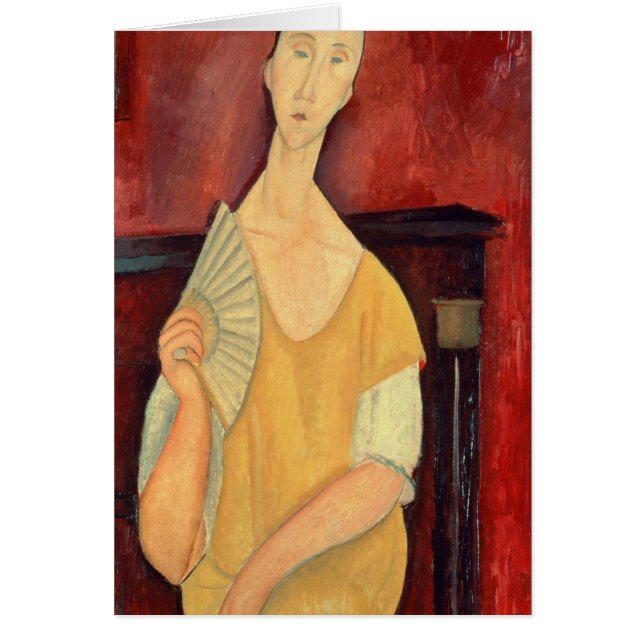 Woman with a Fan  1919 (Front)