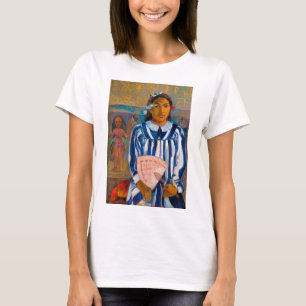 Woman with A Fan, Gauguin T-Shirt