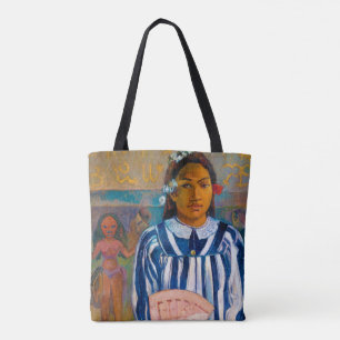 Woman with A Fan, Gauguin Tote Bag