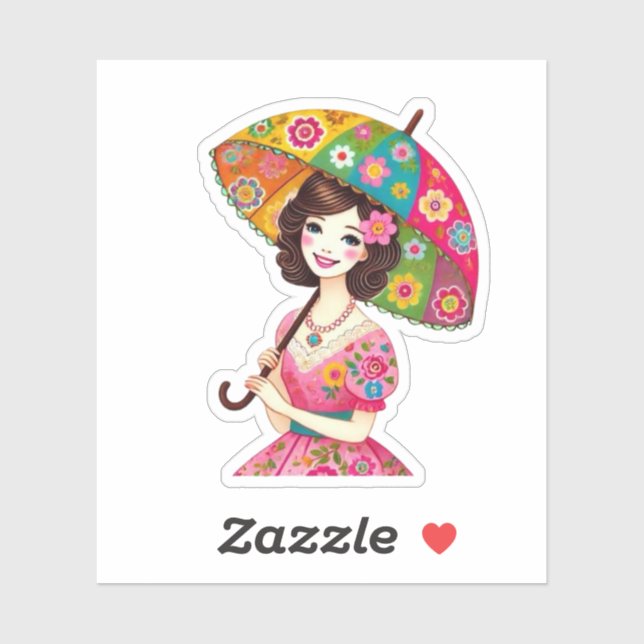 Woman With A Parasol (Sheet)