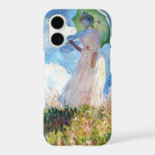 Woman with a Parasol Claude Monet lady painting