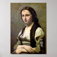 Woman with a Pearl, Camille Corot, 1868-1870