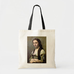 Woman with a Pearl, Camille Corot, 1868-1870 Tote Bag