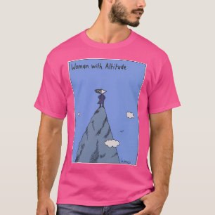 Woman With Altitude - Full Colour T-Shirt