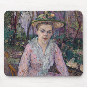 Woman with an Umbrella, 1889 Mouse Pad