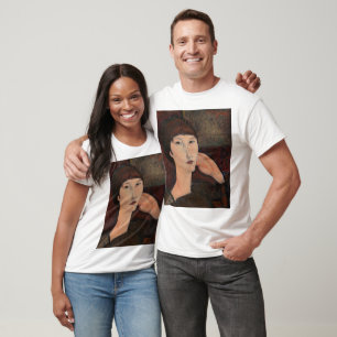 Woman with Bangs hair by Amedeo Modigliani T-Shirt