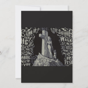 Woman with Child and Cross The Sanctuary of Love Invitation