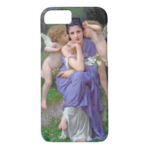 Woman with Cupid, Bouguereau Case-Mate iPhone Case