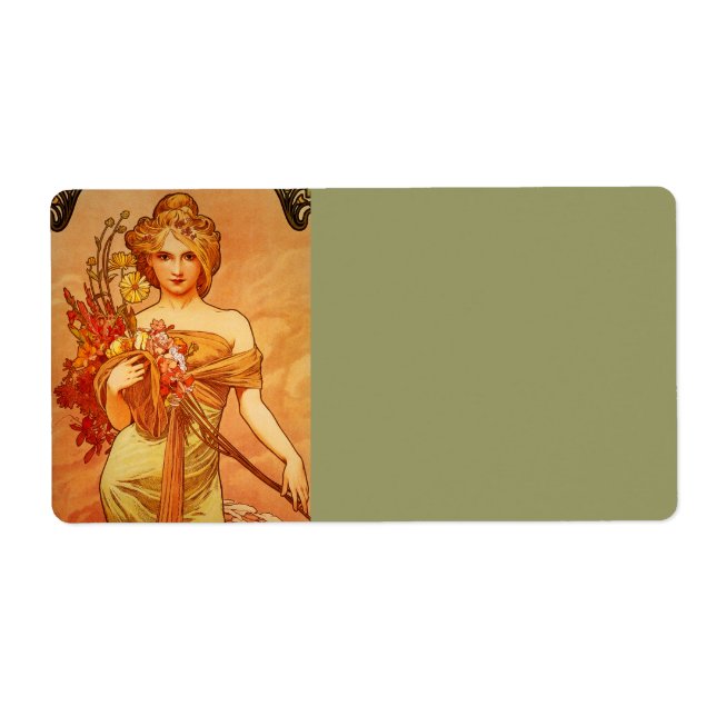 Woman with Orange Bouquet (Front)