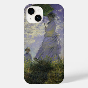 Woman with Parasol by Claude Monet, Vintage Art Case-Mate iPhone 14 Case