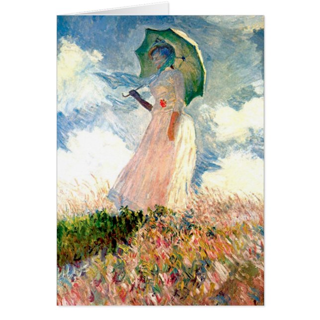 Woman with Parasol Promenade Monet (Front)