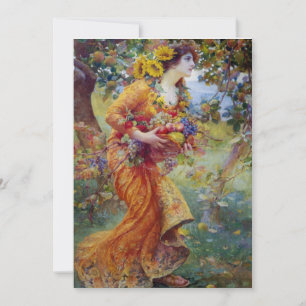 Woman with Summer Bounty