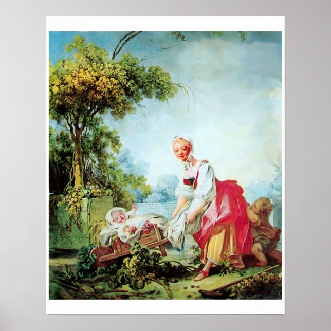 WOMAN WITH TWO CHILDREN POSTER (Front)