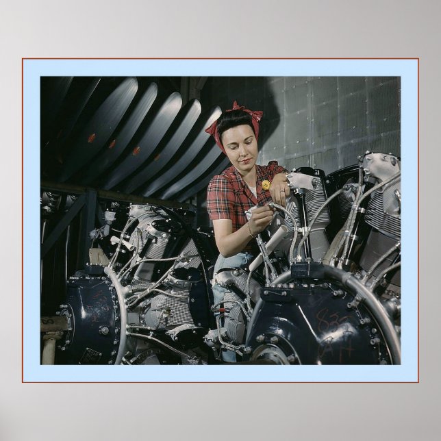 Woman Worker Poster (Front)