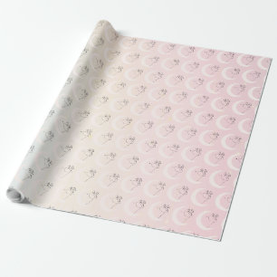 Woman Wrapping Paper