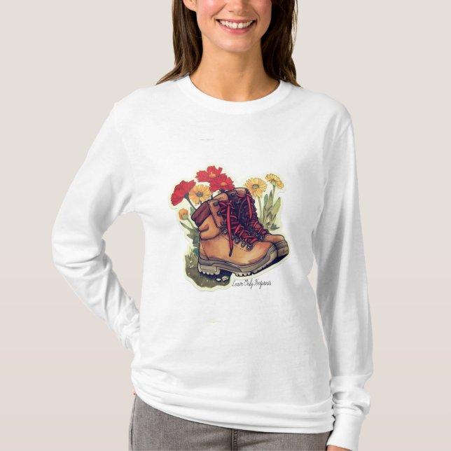 Woman's Basic Long Sleeve T-Shirt  (Front)