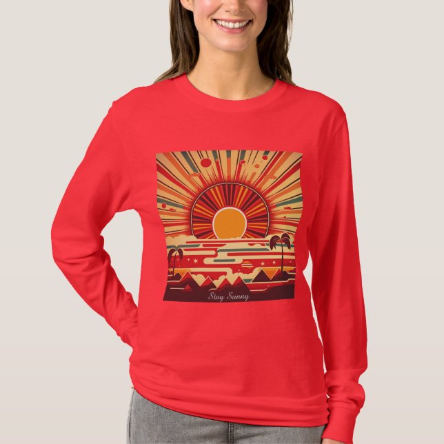 Woman's Basic Long Sleeve T-Shirt  (Front)