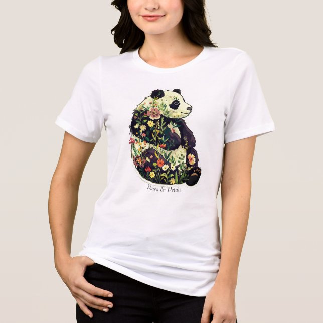Woman's Bella+Canvas Tri-blend T-Shirt Shirt (Front)